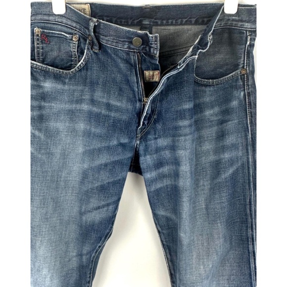Vintage Polo by Ralph Lauren Relaxed Fit Denim Blue Jeans • 34 x 34 Mens - Picture 10 of 10